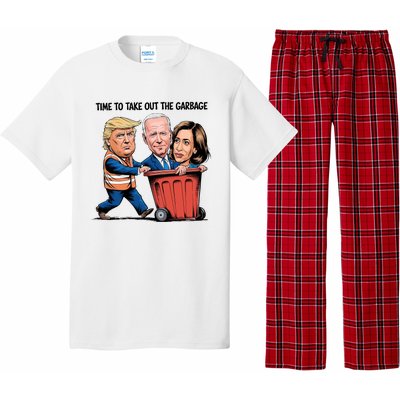 Garbage Truck Trash 2024 Donald Trump Pajama Set