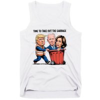 Garbage Truck Trash 2024 Donald Trump Tank Top