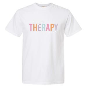 Going To Therapy Is Cool Tal Health Hu Brain Awareness Cute Gift Garment-Dyed Heavyweight T-Shirt