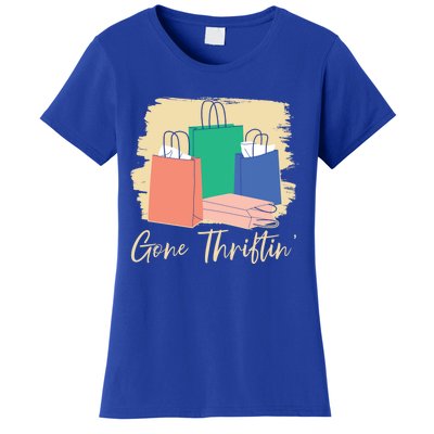 Gone Thriftin' Thrifting Queen Bargain Hunting Cute Gift Women's T-Shirt