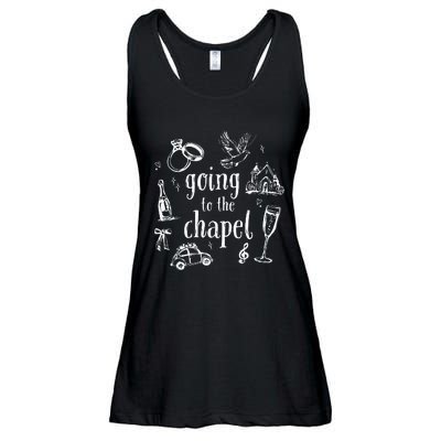 Going To The Chapel Wedding Ladies Essential Flowy Tank