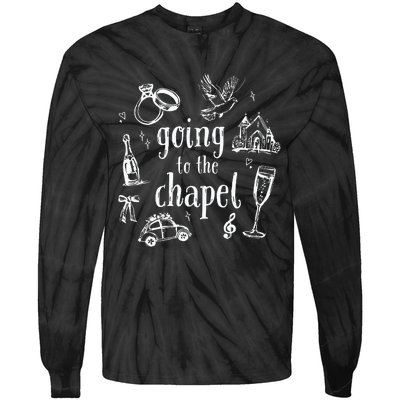 Going To The Chapel Wedding Tie-Dye Long Sleeve Shirt