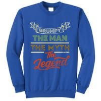 Grumpy The The Myth The Legend For Grandpa Fathers Day Gift Sweatshirt