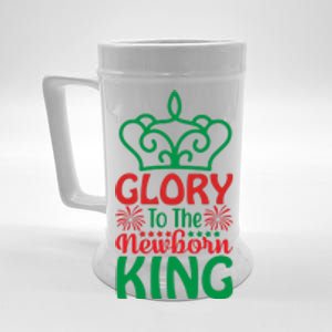 Glory To The Newborn King Beer Stein