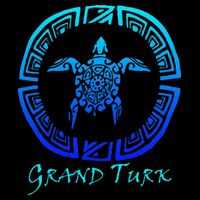 Grand Turk, Turks & Caicos Vintage Tribal Turtle Vacation Baby Bodysuit