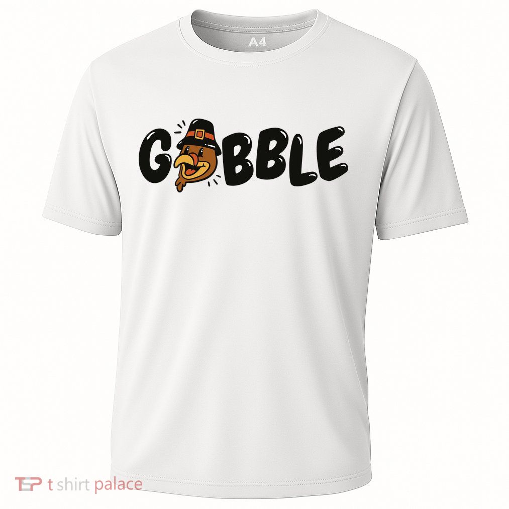 Gobble Turkey Thanksgiving Holiday Cute Performance Shirt