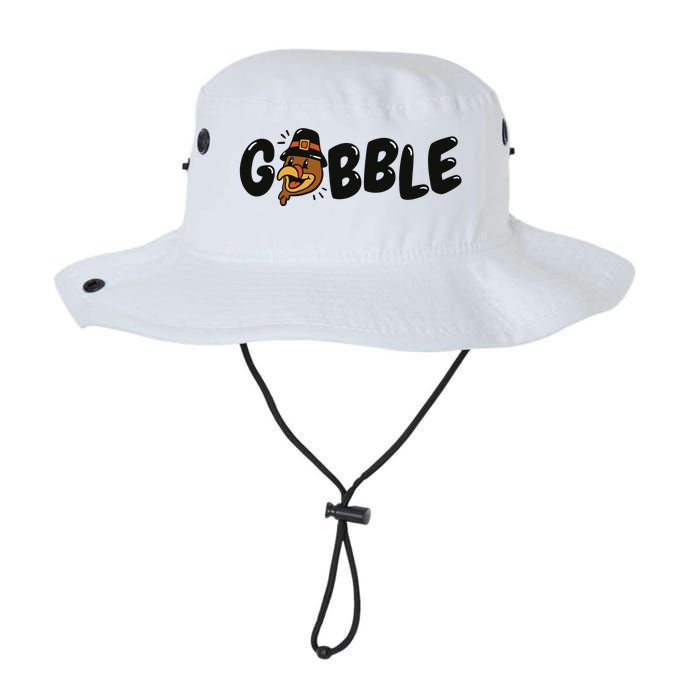 Gobble Turkey Thanksgiving Holiday Cute Legacy Cool Fit Booney Bucket Hat