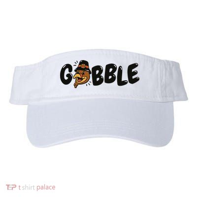 Gobble Turkey Thanksgiving Holiday Cute Visor
