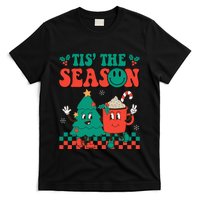 Groovy Tis The Season Christmas Hippie Hot Cocoa T-Shirt