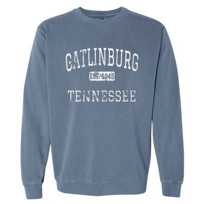 Gatlinburg Tennessee TN Vintage Garment-Dyed Sweatshirt