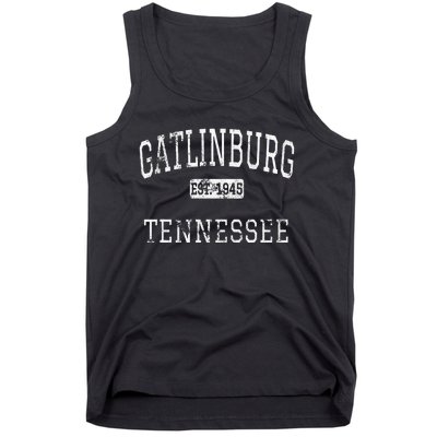 Gatlinburg Tennessee TN Vintage Tank Top