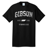 Gibson Tennessee TN Vintage Athletic Sports Tall T-Shirt