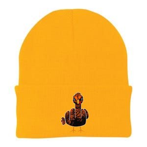 Grumpy Thanksgiving Turkey Knit Cap Winter Beanie