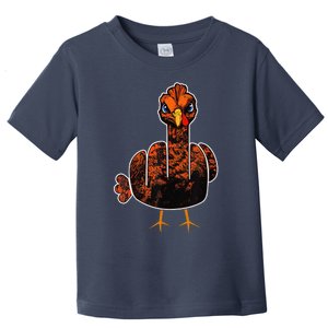 Grumpy Thanksgiving Turkey Toddler T-Shirt