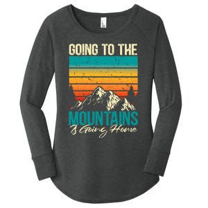 Going To The Mountains Is Going Home Women's Perfect Tri Tunic Long Sleeve Shirt