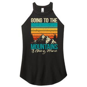 Going To The Mountains Is Going Home Women's Perfect Tri Rocker Tank