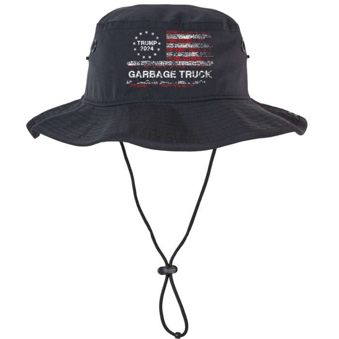 Garbage Truck Trump Supporter Garbage Trump 2024 Legacy Cool Fit Booney Bucket Hat