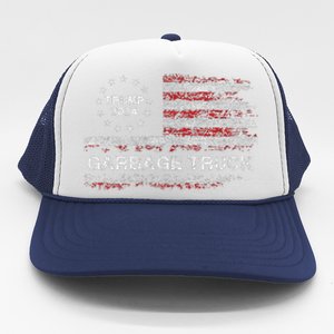 Garbage Truck Trump Supporter Garbage Trump 2024 Trucker Hat