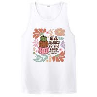 Give Thanks To The Lord Floral Fall PosiCharge Competitor Tank