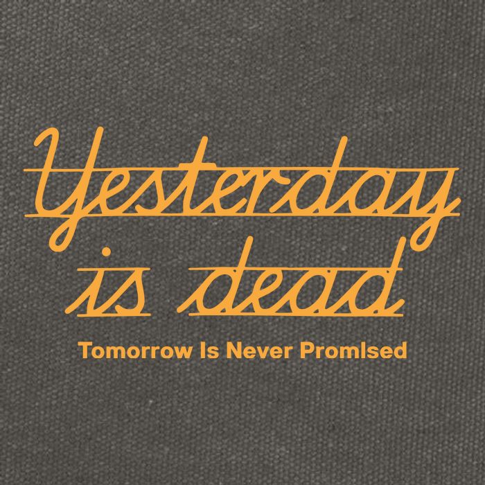 Give Them Their Flowers Yester Day Is Dead Cotton Canvas Backpack