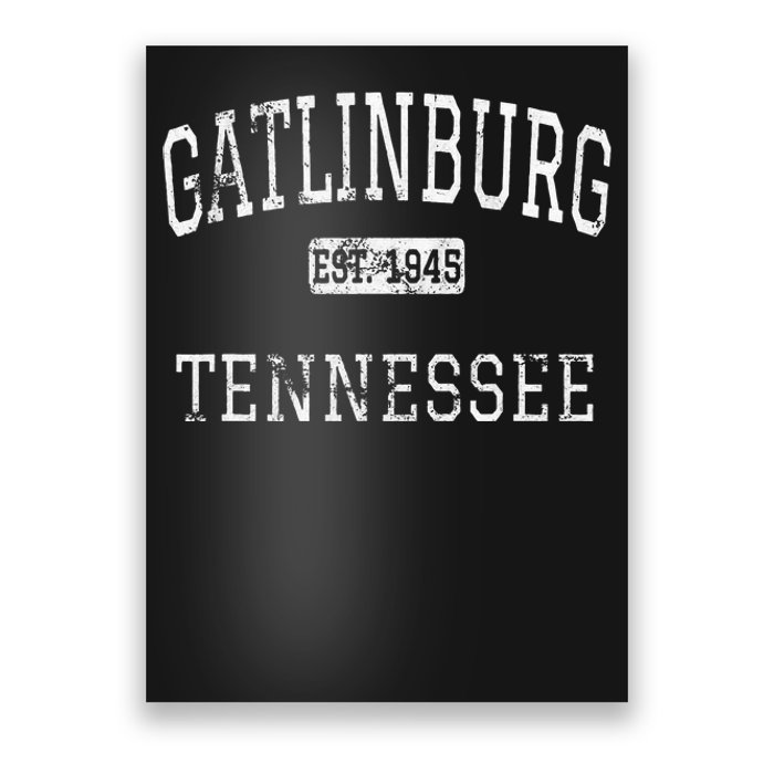 Gatlinburg Tennessee Tn Vintage Poster