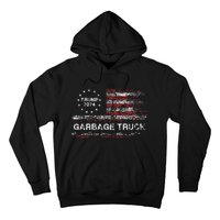 Garbage Truck Trump Supporter Garbage Trump 2024 Gift Hoodie