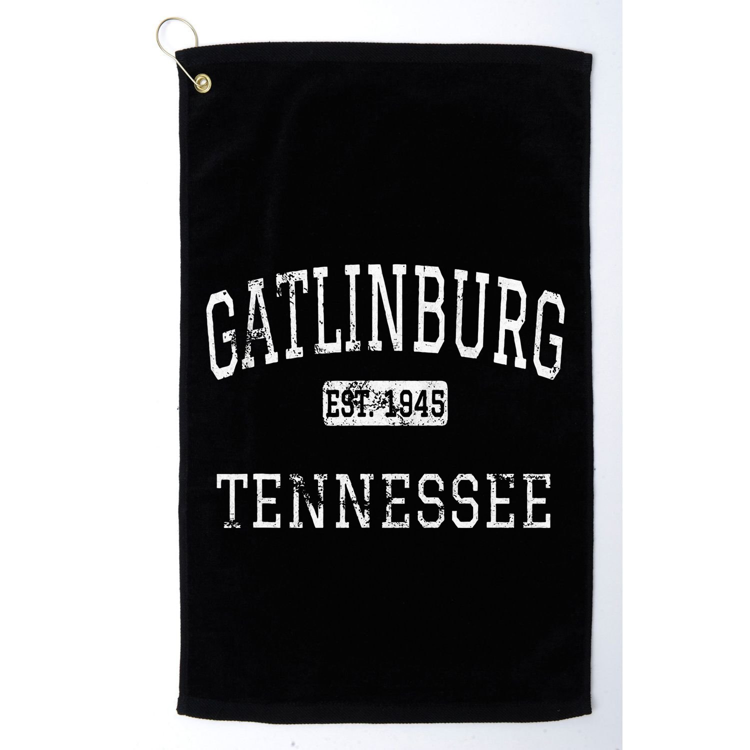 Gatlinburg Tennessee Tn Vintage Golf Towel