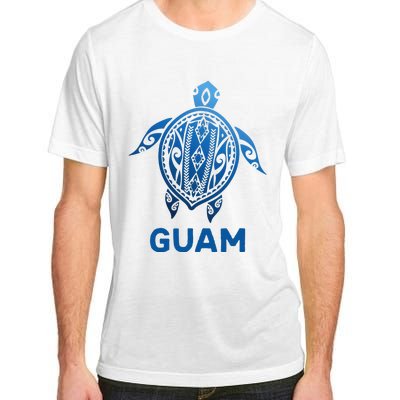 Guam Tribal Tattoo Blue Sea Turtle Souvenirs Adult ChromaSoft Performance T-Shirt