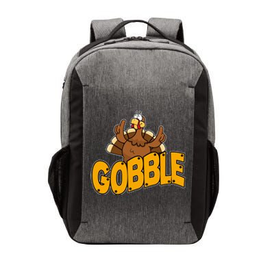 Gobble Turkey Thanksgiving Holiday Vector Backpack