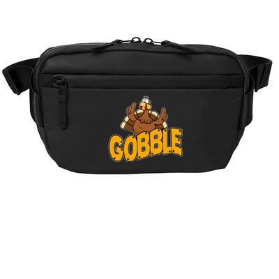 Gobble Turkey Thanksgiving Holiday Crossbody Pack