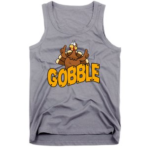 Gobble Turkey Thanksgiving Holiday Tank Top