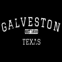 Galveston Texas TX Vintage Athletic Sports Womens Tank Top
