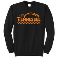 Groovy Tennessee Tn Orange Vintage Design Classic Tennessee Sweatshirt