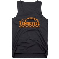 Groovy Tennessee Tn Orange Vintage Design Classic Tennessee Tank Top