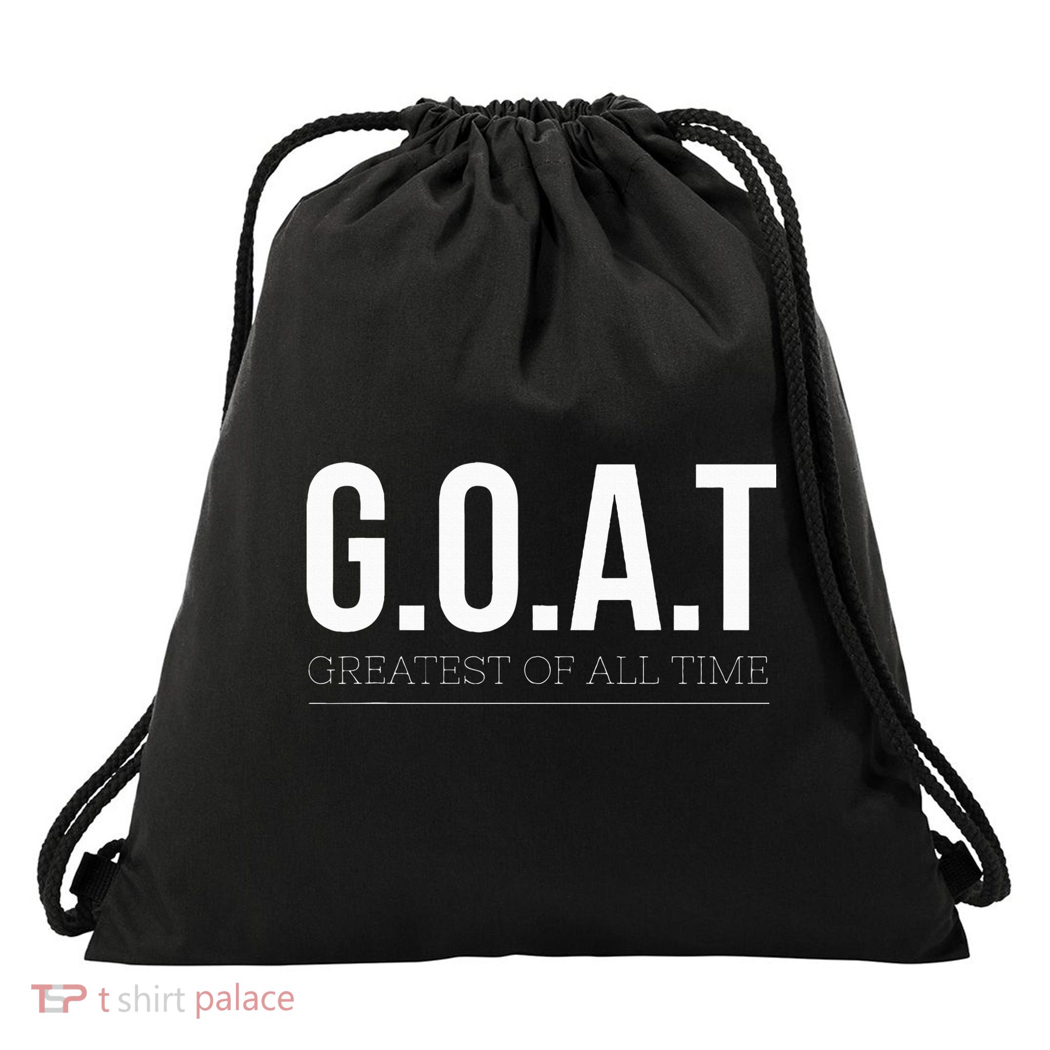 G.O.A.T The Ultimate Champion Drawstring Bag