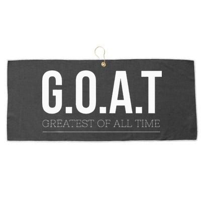 G.O.A.T The Ultimate Champion Large Microfiber Waffle Golf Towel