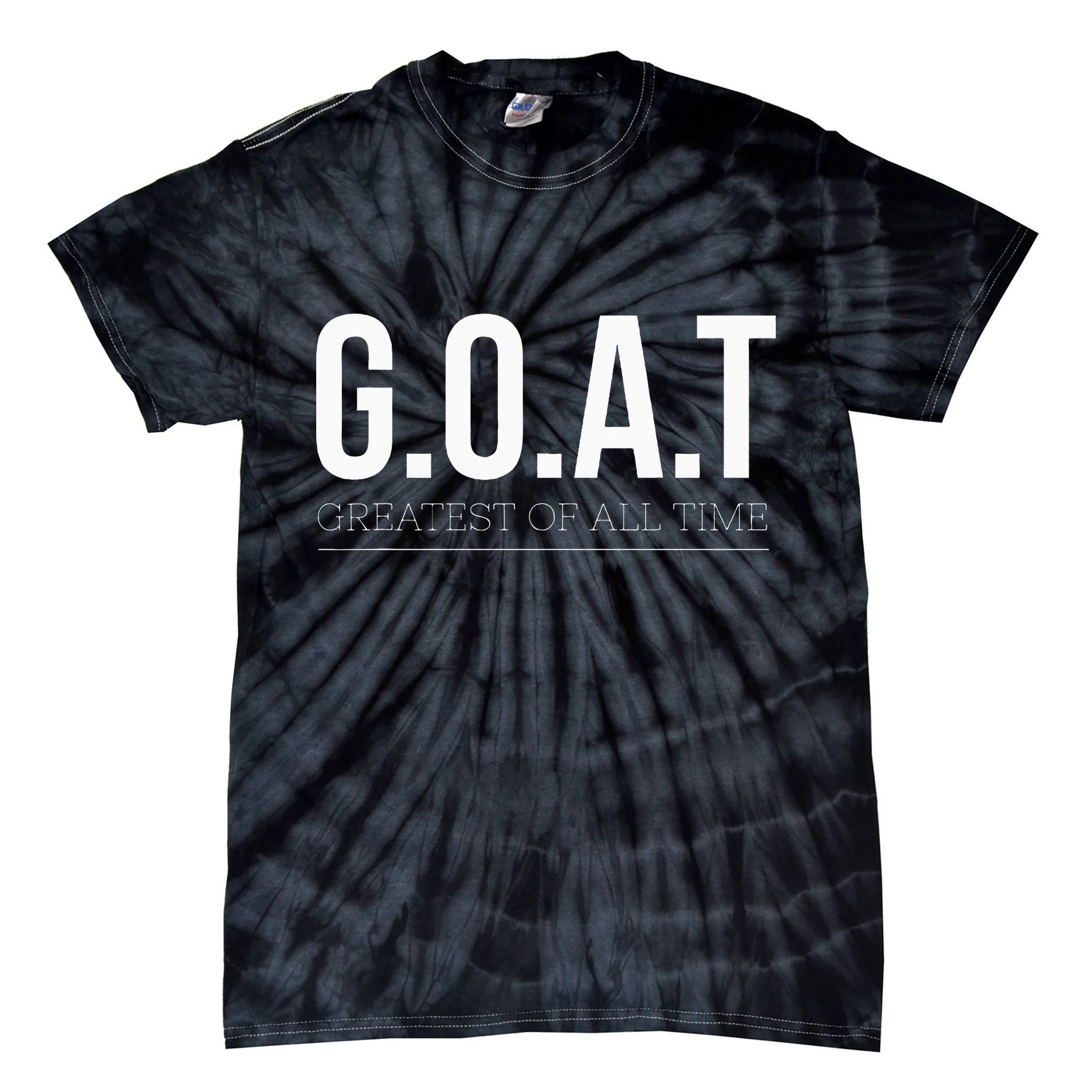 G.O.A.T The Ultimate Champion Tie-Dye T-Shirt