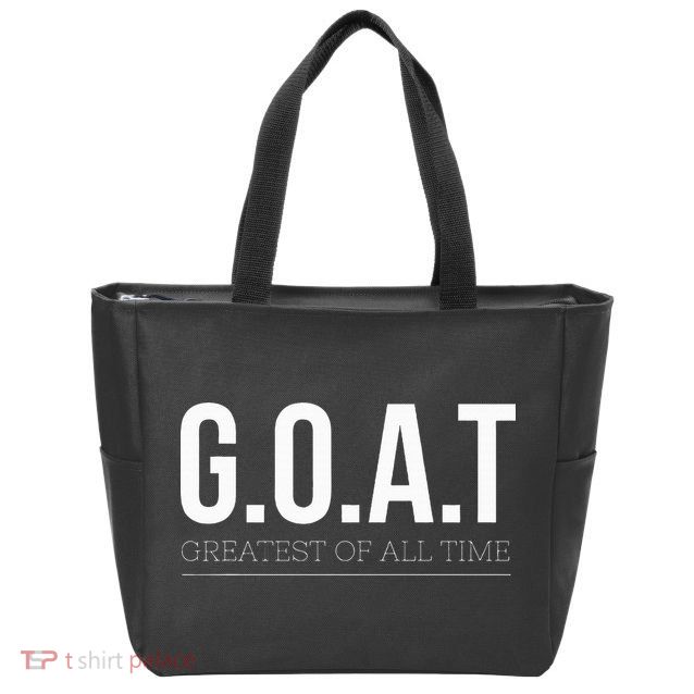G.O.A.T The Ultimate Champion Zip Tote Bag