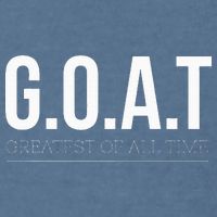 G.O.A.T The Ultimate Champion Garment-Dyed Sweatshirt