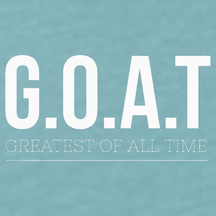 G.O.A.T The Ultimate Champion Sueded Cloud Jersey T-Shirt