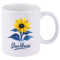 Glory To Ukraine 11oz C Handle Ceramic Mug