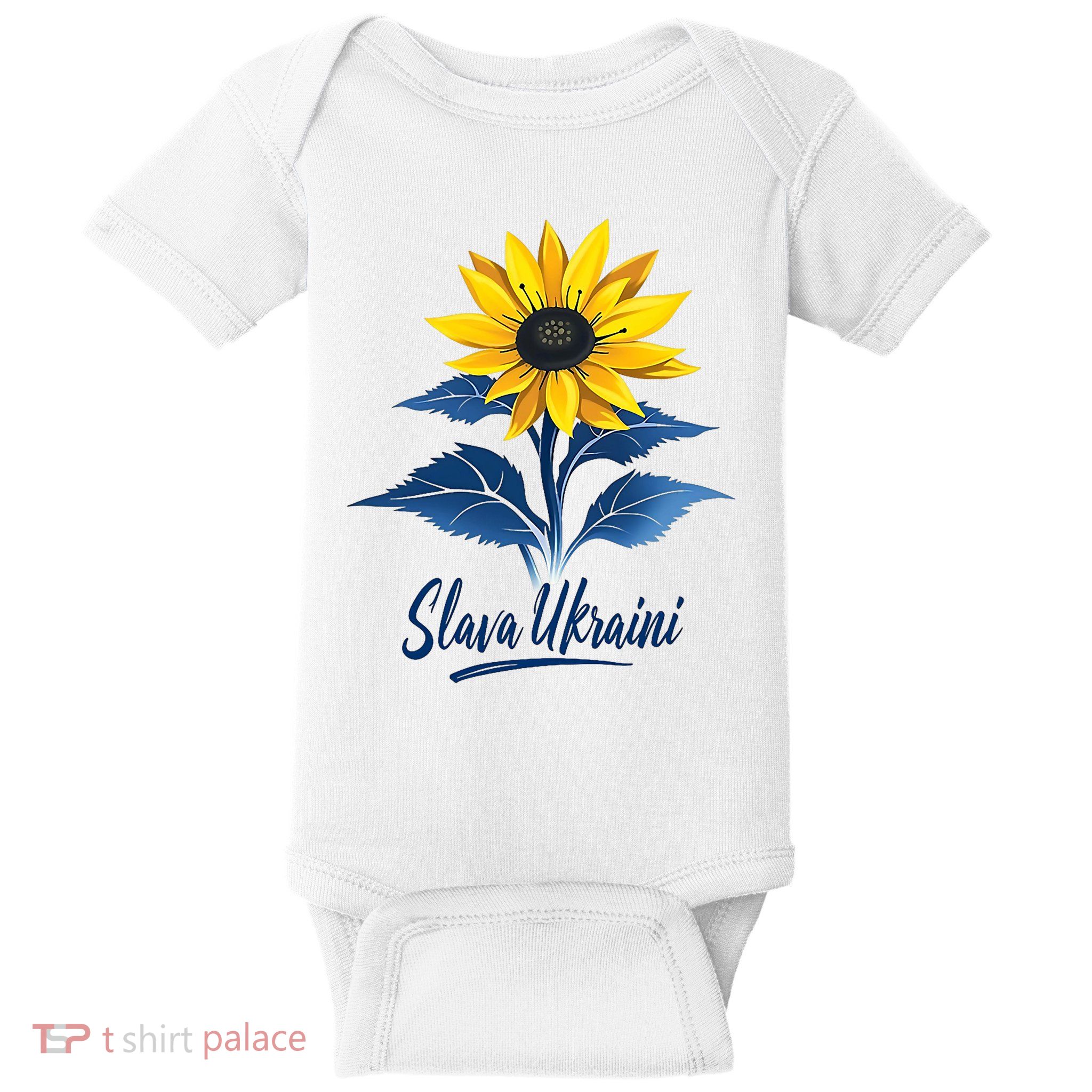 Glory To Ukraine Baby Bodysuit