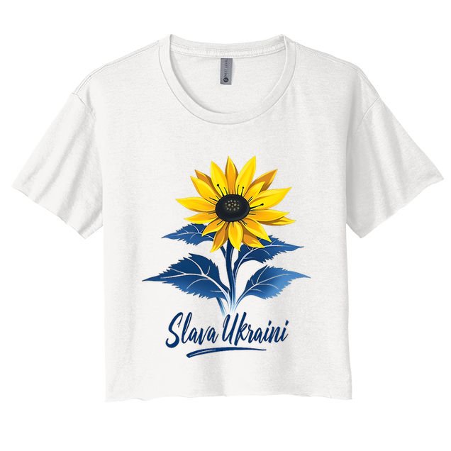 Glory To Ukraine Crop Top