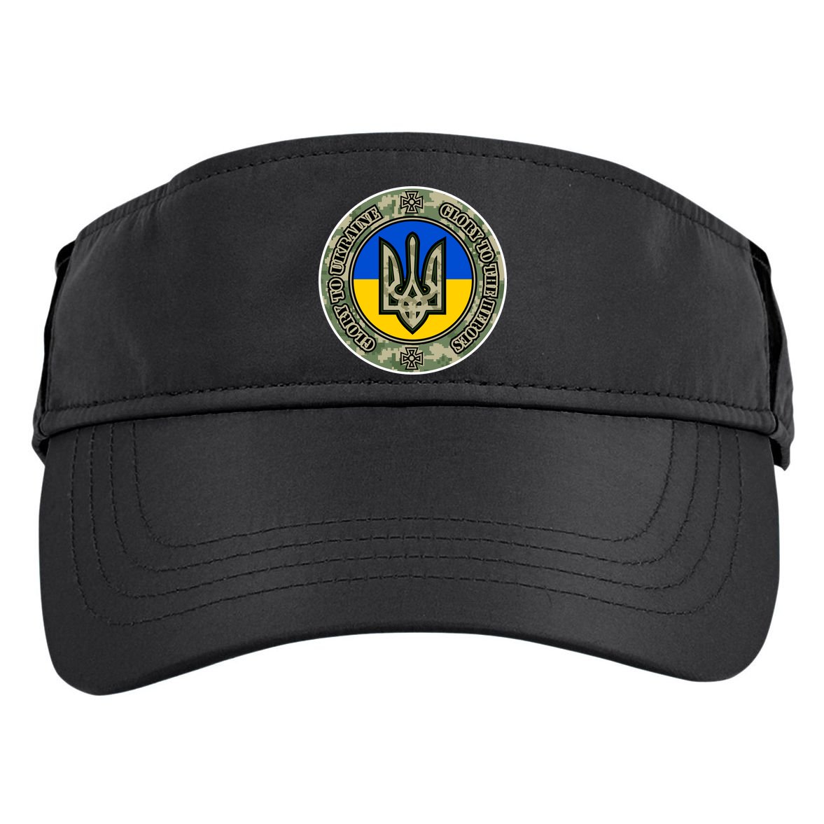Glory To Ukraine Heroes Adult Drive Performance Visor