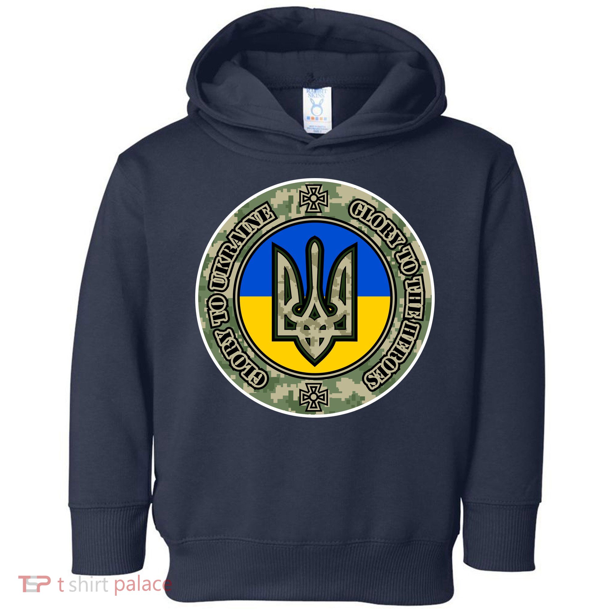 Glory To Ukraine Heroes Toddler Hoodie
