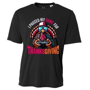 Gamer Thanksgiving Videogame Gaming Turkey Cooling Performance Crew T-Shirt