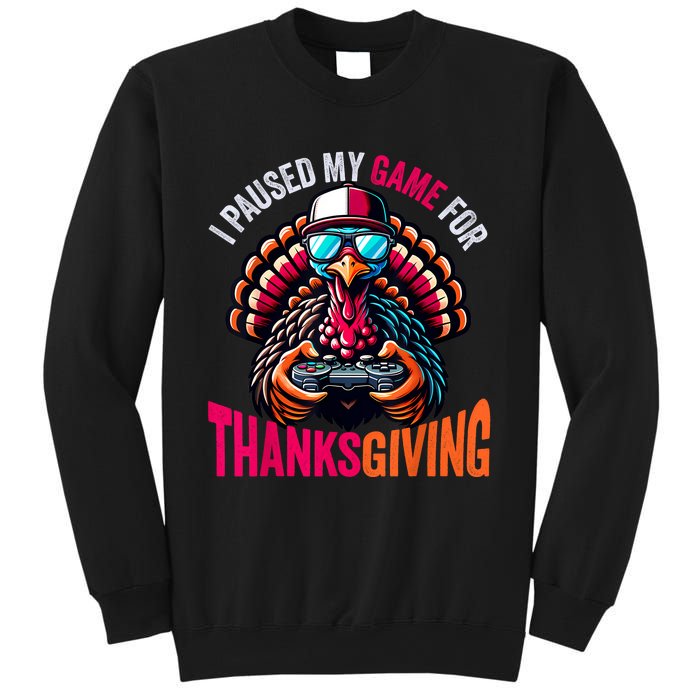 Gamer Thanksgiving Videogame Gaming Turkey Sweatshirt