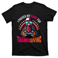 Gamer Thanksgiving Videogame Gaming Turkey T-Shirt