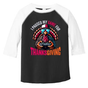 Gamer Thanksgiving Videogame Gaming Turkey Toddler Fine Jersey T-Shirt