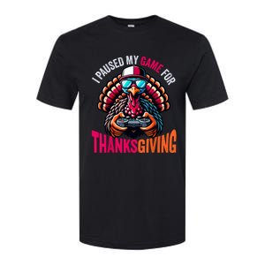 Gamer Thanksgiving Videogame Gaming Turkey Softstyle CVC T-Shirt